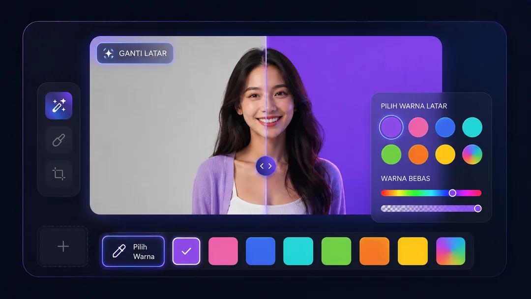 Change background tool preview