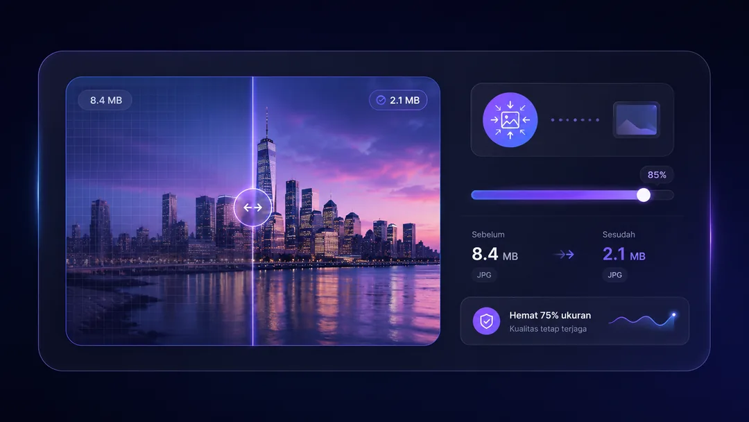 Compress image tool preview